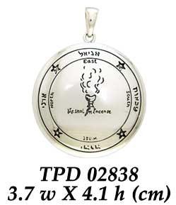 Circle for the Consecration Solomon Seal Pendant TPD2838 - Jewelry